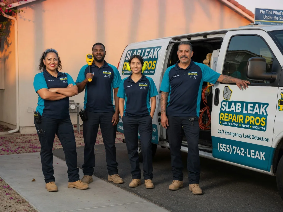 Slab Leak Repair company in Kasbeer, IL